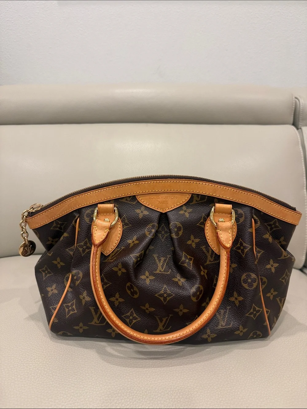 Louis Vuitton Tivoli PM Monogram Canvas Handbag